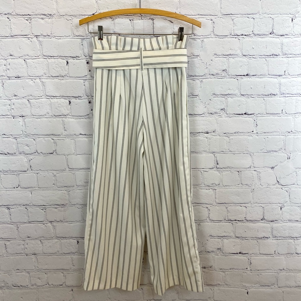 Free People Trousers Sz 0 High Waist Belted - Picture 3 of 7